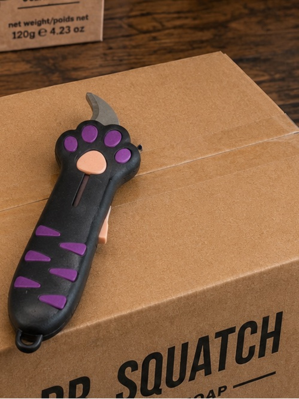 Black & Purple Cat Paw Box Opener